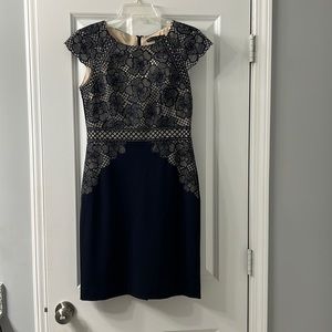 Size 4 Antonio Melani Navy dress